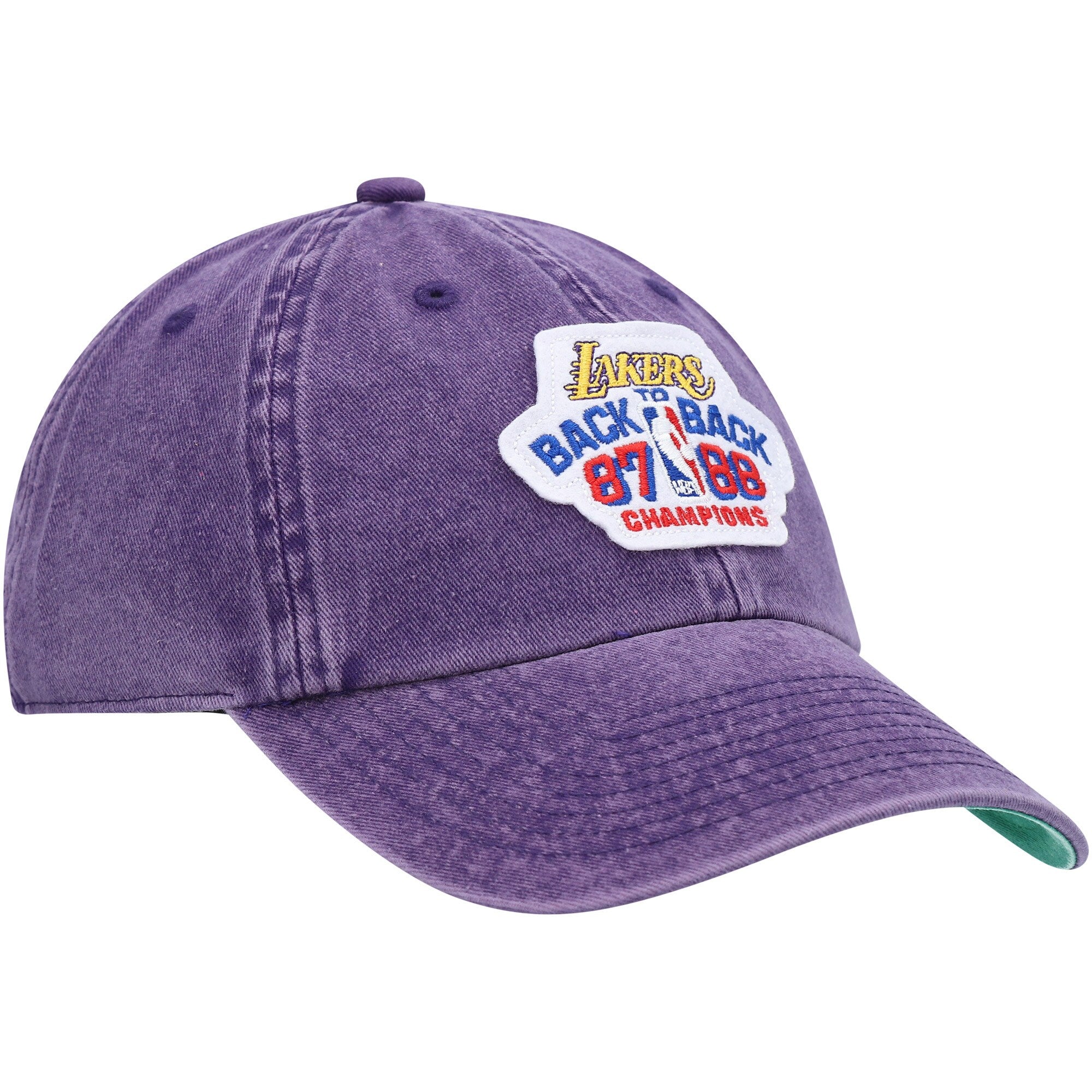 [HLUX1079-LALYYPPPPURP] MENS NBA LA LAKERS BACK TO BACK DAD STRAPBACK