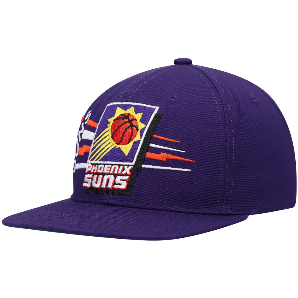 Mens MITCHELL & NESS NBA RETRO BOLT DEADSTOCK SNAPBACK HWC SUNS