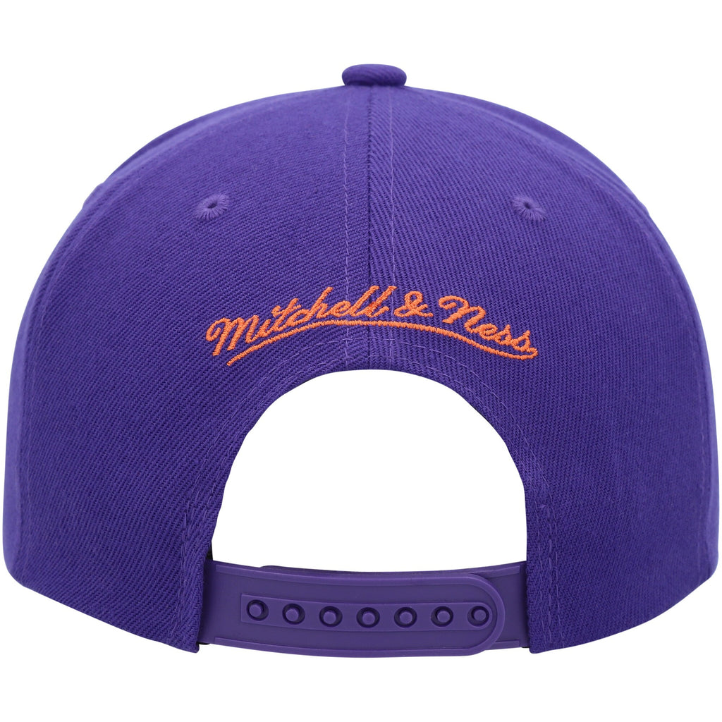 MENS MITCHELL & NESS NBA PAINT BY NUMBER SNAPBACK HWC SUNS - PURPLE