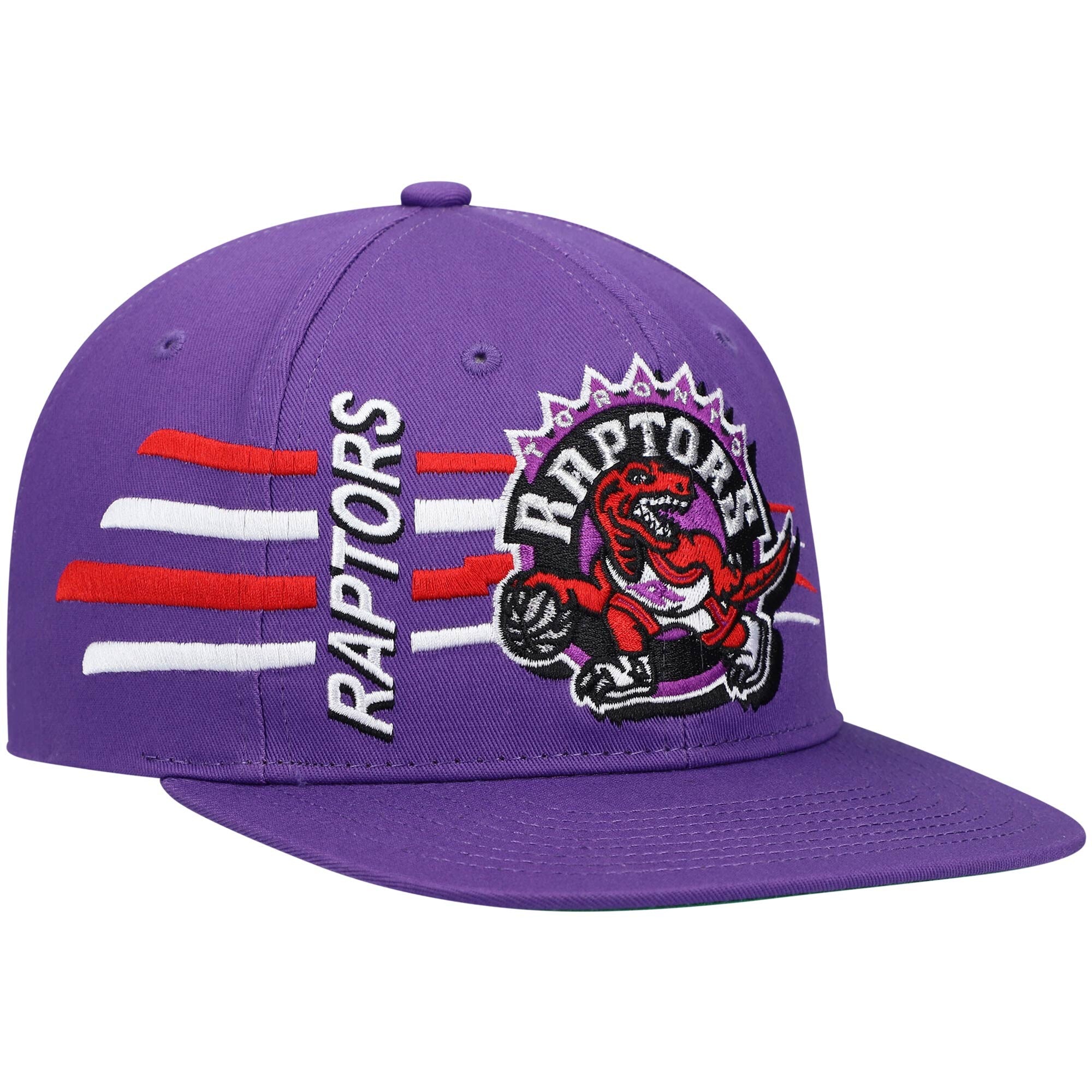 Mens MITCHELL & NESS NBA RETRO BOLT DEADSTOCK SNAPBACK HWC RAPTORS