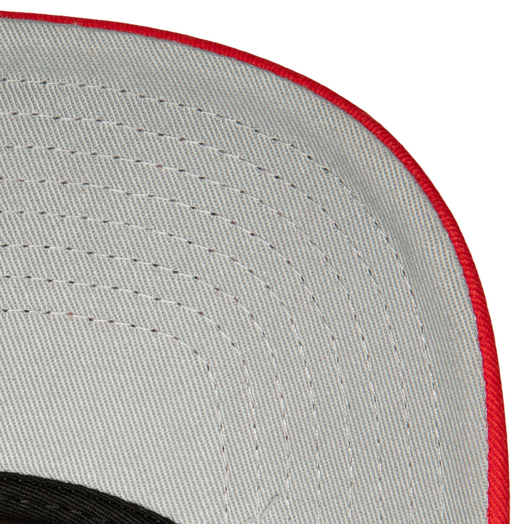MENS MITCHELL & NESS MLB CURVEBALL TRUCKER COOP BRAVES - RED