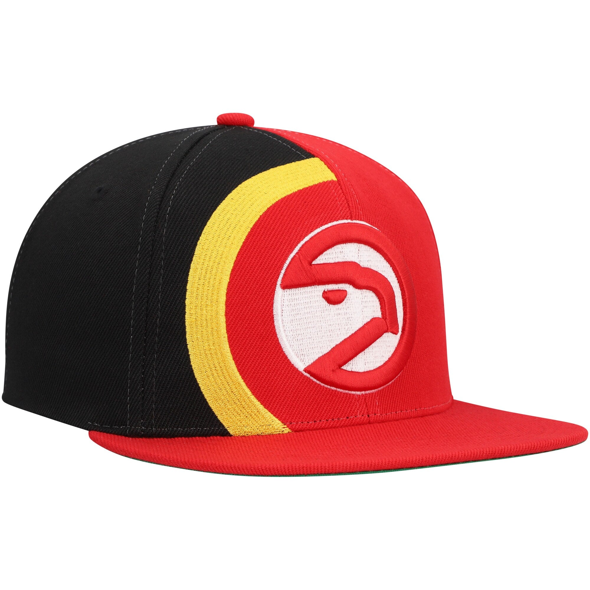 MENS MITCHELL & NESS NBA RETROLINE SNAPBACK HWC HAWKS - RED