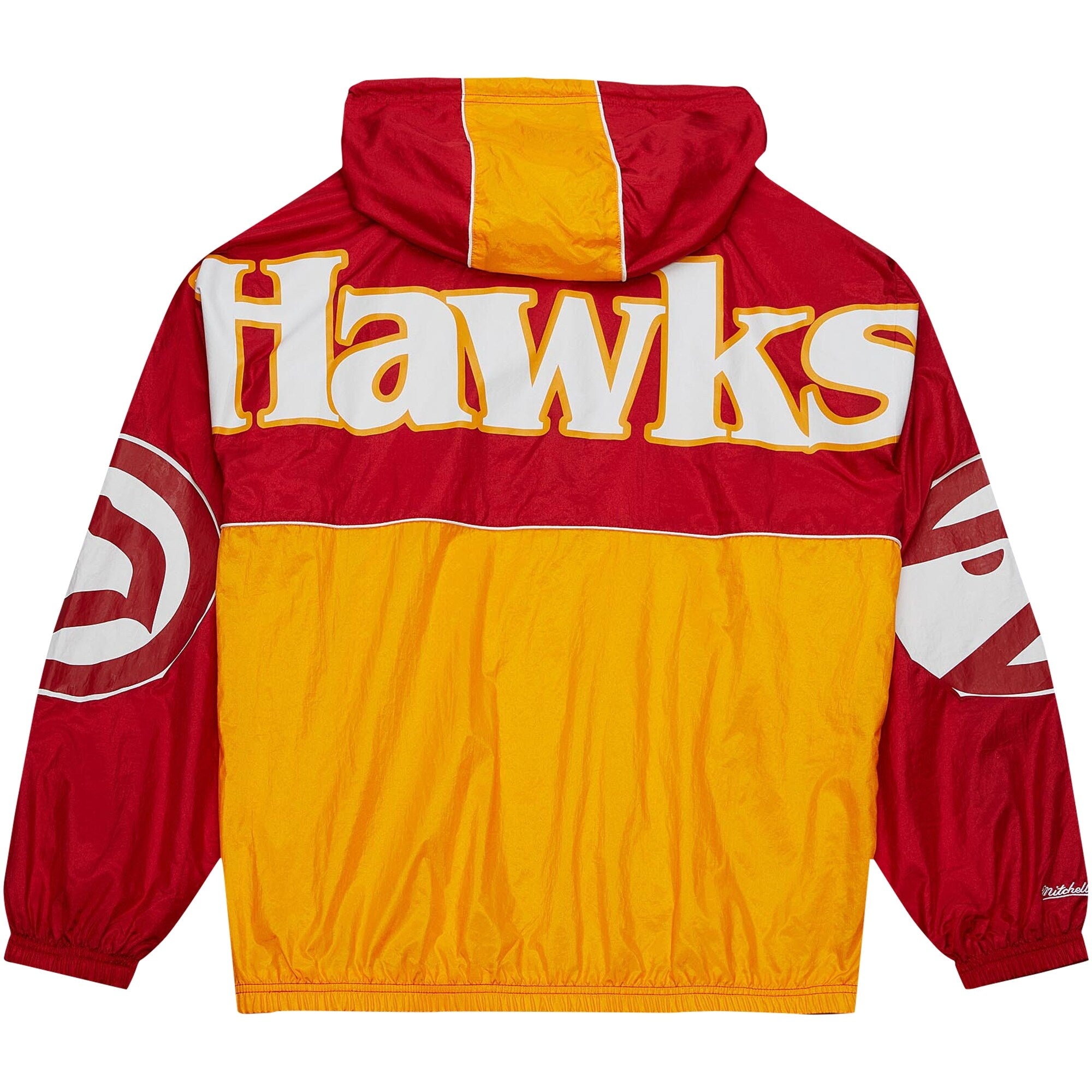 MENS MITCHELL & NESS NBA TEAM OG 2.0 ANORAK WINDBREAKER HAWKS