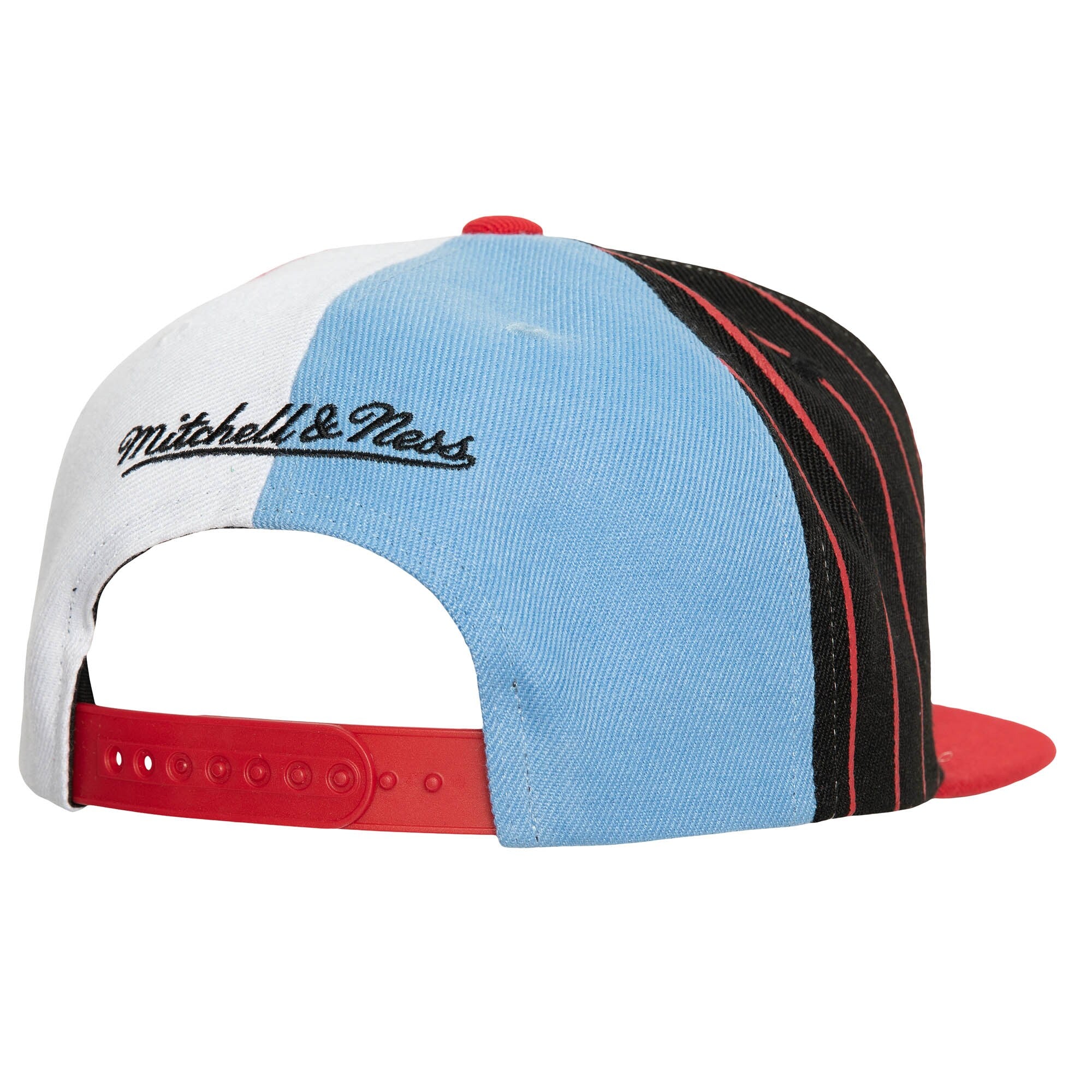MENS MITCHELL & NESS NBA WHAT THE PINSTRIPE BULLS - RED