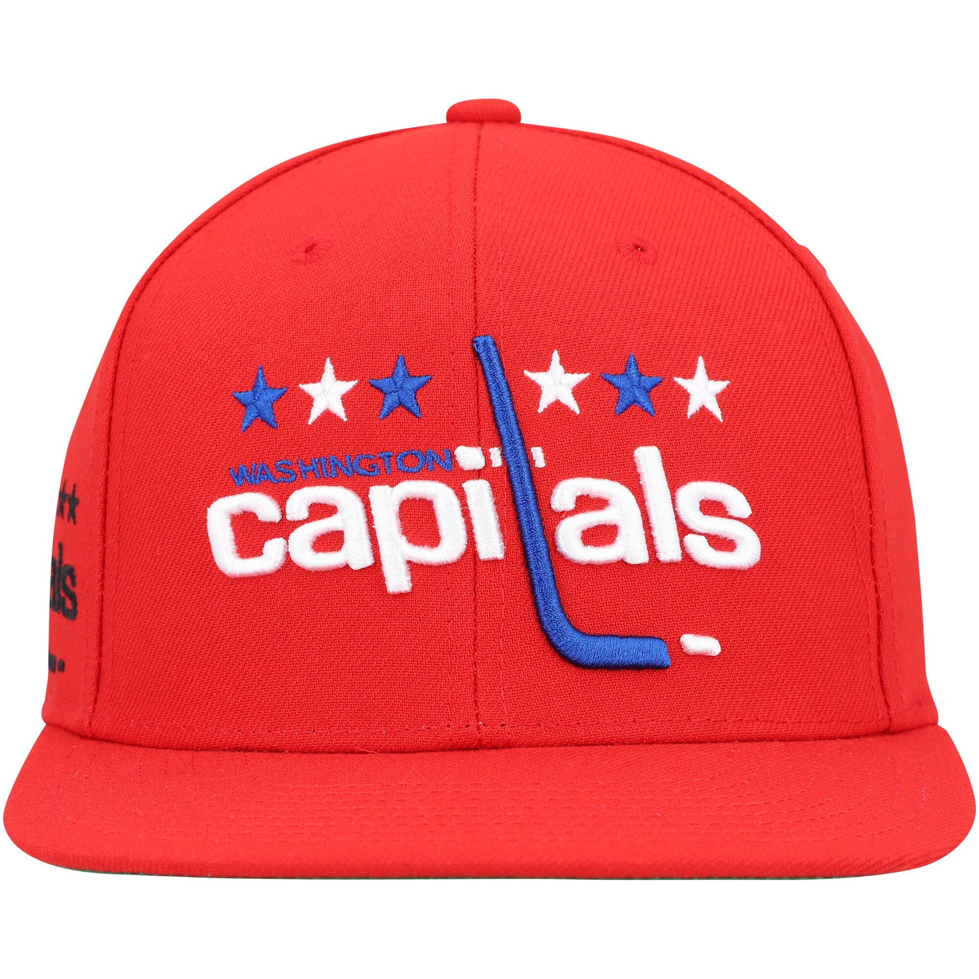 Mens Mitchell & Ness NHL ALTERNATE FLIP SNAPBACK CAPITALS
