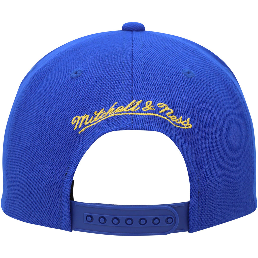 MENS MITCHELL & NESS NBA AH SNAPBACK HWC WARRIORS - BLUE