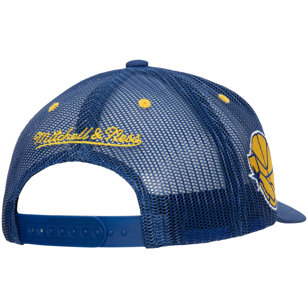 Mens MITCHELL & NESS NBA TEAM SEAL TRUCKER HWC WARRIORS