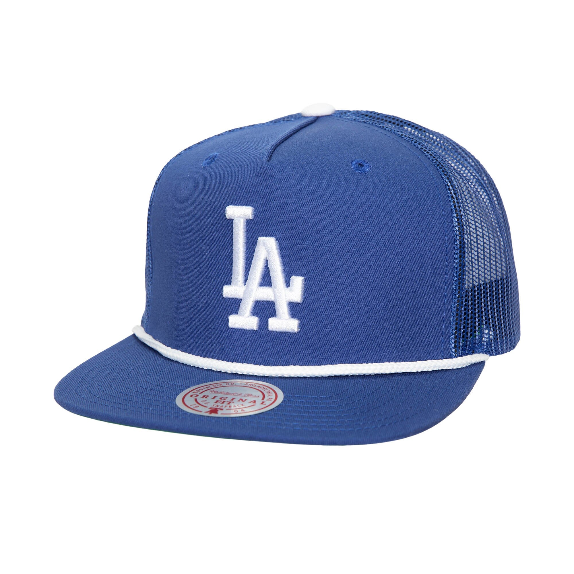 Mens Mitchell & Ness MLB ROPER TRUCKER DODGERS