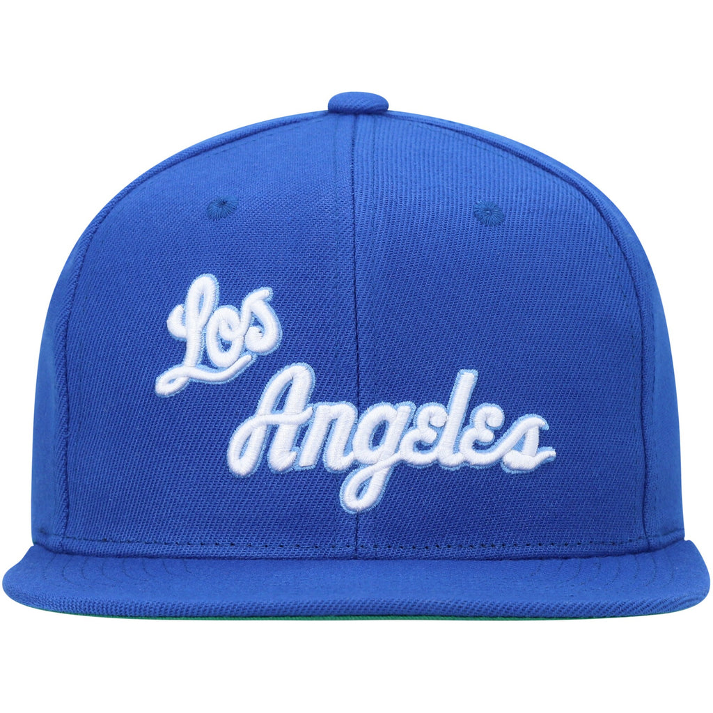 [6HSSJS19079-LALROYA] MENS MITCHELL & NESS NBA LA LAKERS CORE BASIC SNAPBACK