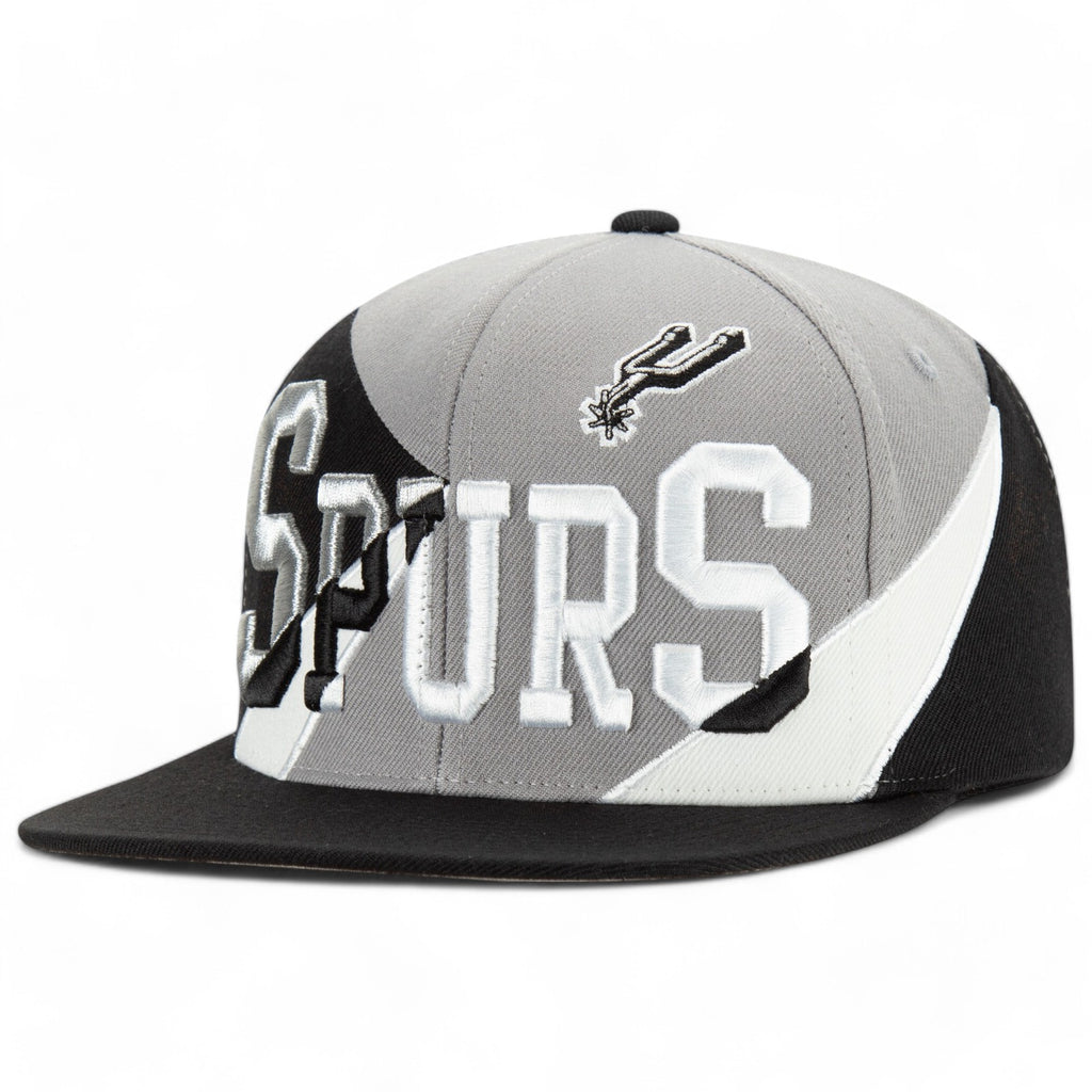 MENS MITCHELL & NESS NBA MULTIPLY SNAPBACK HWC SPURS - GREY