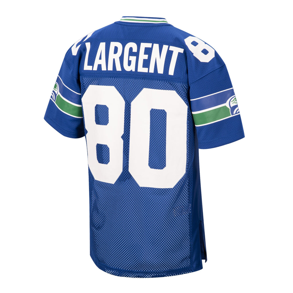 Mens Mitchell & Ness NFL AUTHENTIC JERSEY SEAHAWKS 1985 STEVE LARGENT