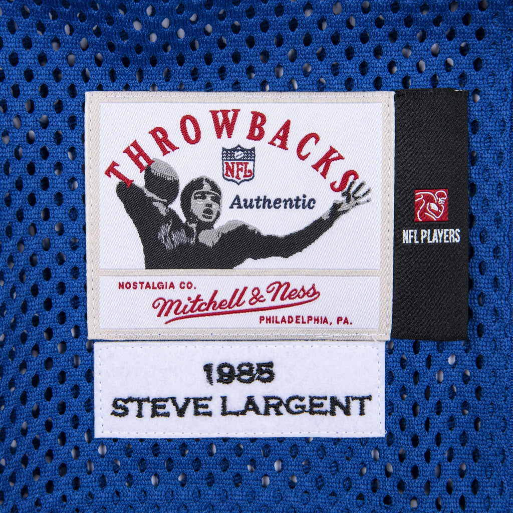 Mens Mitchell & Ness NFL AUTHENTIC JERSEY SEAHAWKS 1985 STEVE LARGENT