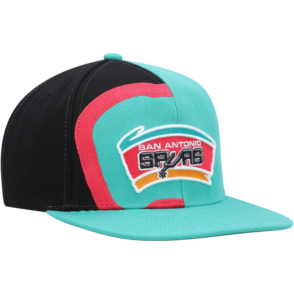Mens MITCHELL & NESS NBA RETROLINE SNAPBACK HWC SPURS