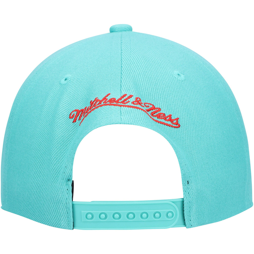 MENS MITCHELL & NESS NBA SWINGMAN POP SNAPBACK HWC GRIZZLIES - TEAL