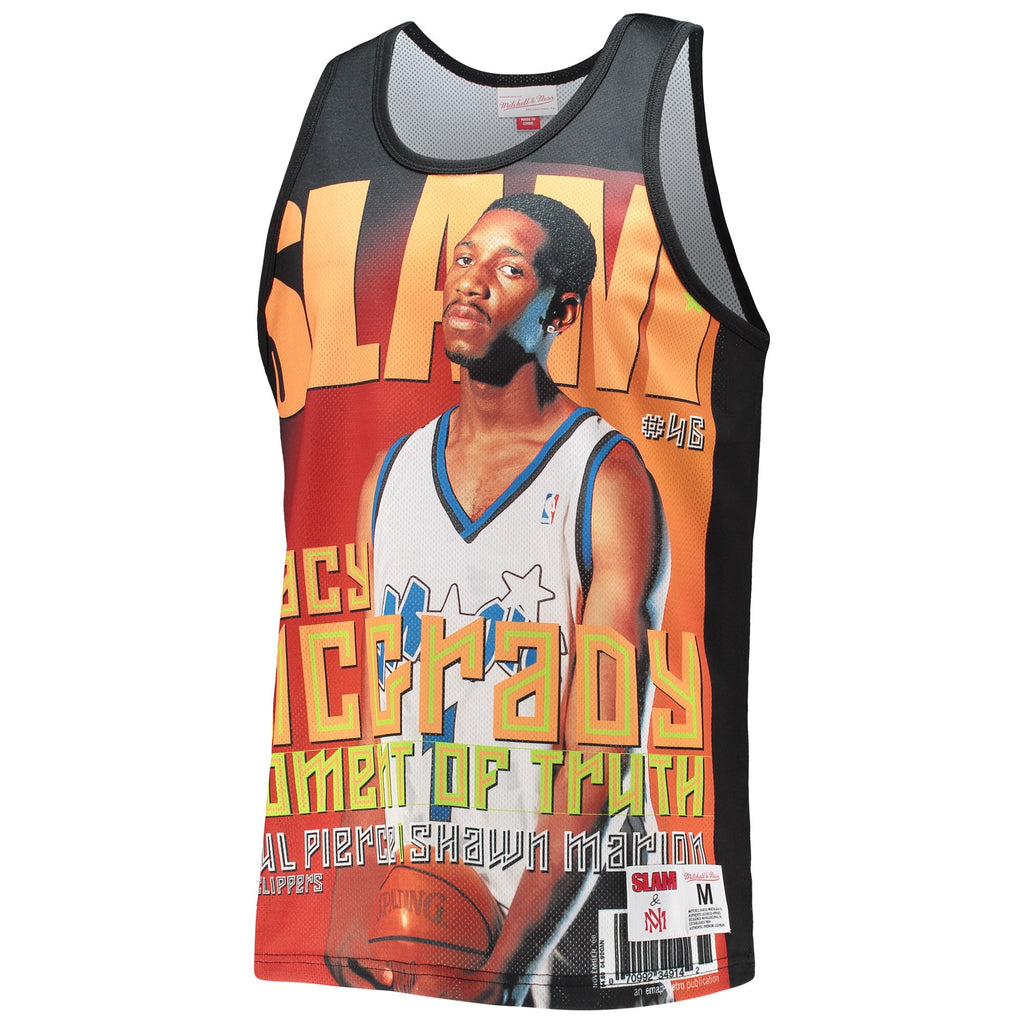 MENS MITCHELL & NESS SLAM SUBLIMATED TANK MAGIC TRACY MCGRADY