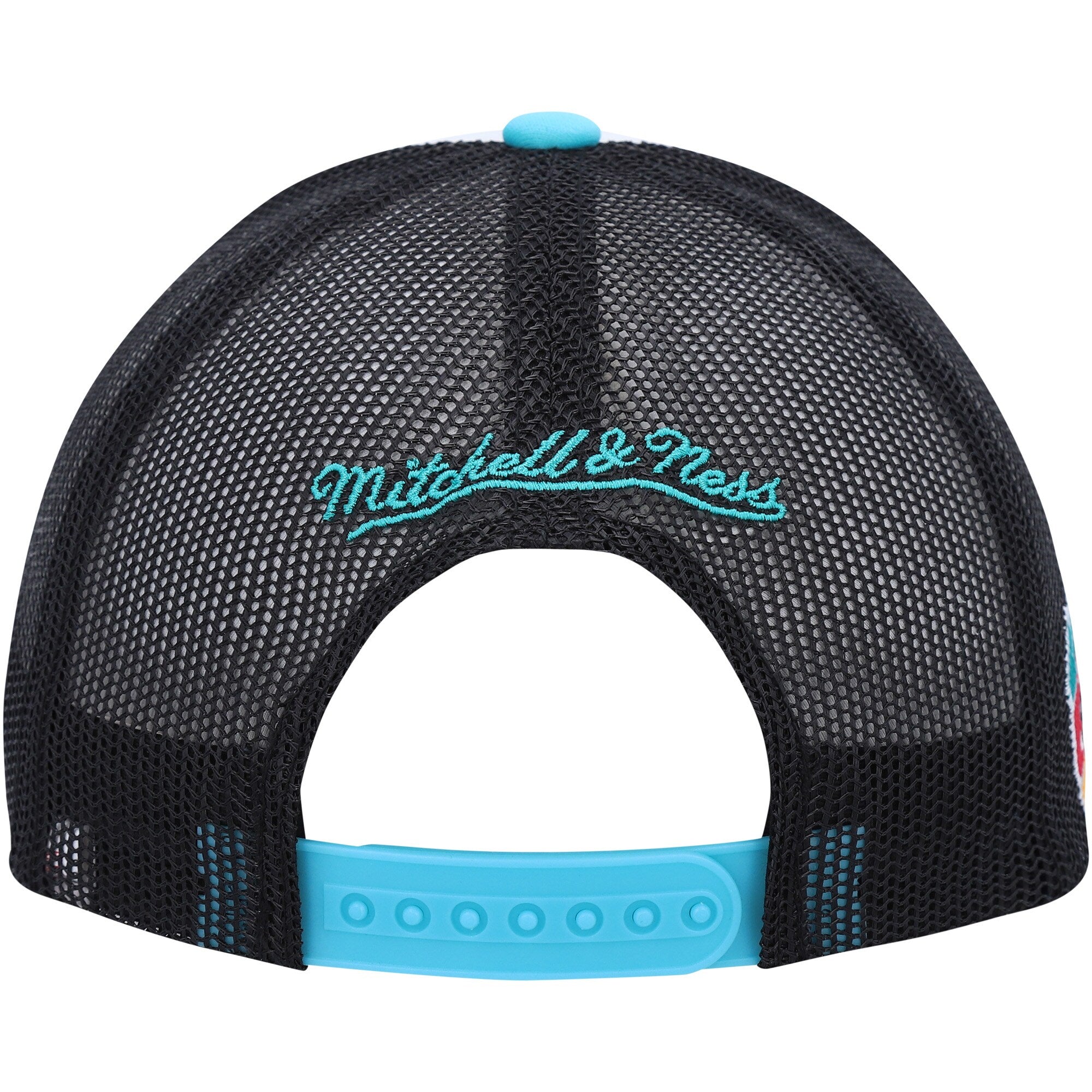 Mens MITCHELL & NESS NBA PARTY TIME TRUCKER SNAPBACK HWC SPURS