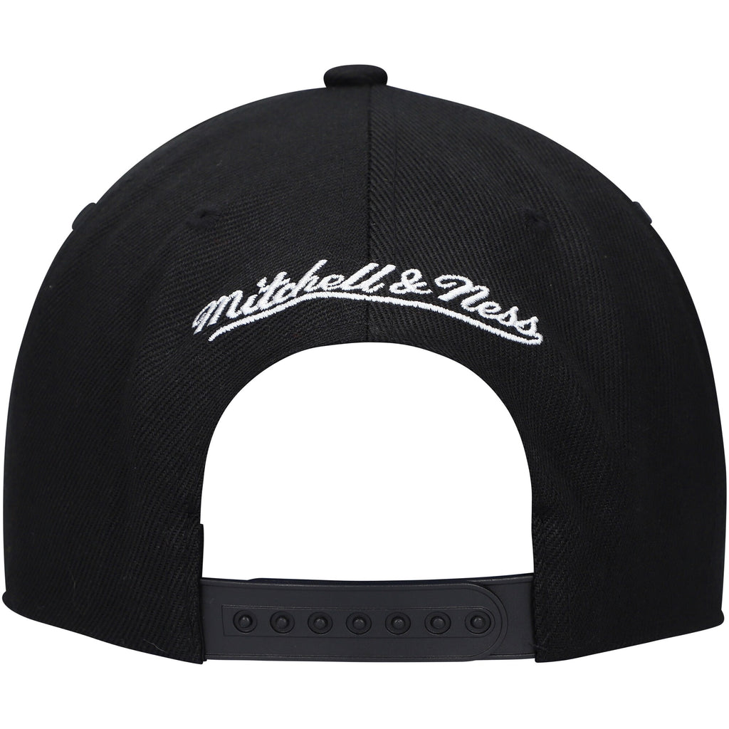 MENS MITCHELL & NESS NBA DUAL WHAMMY SNAPBACK CAVALIERS - BLACK