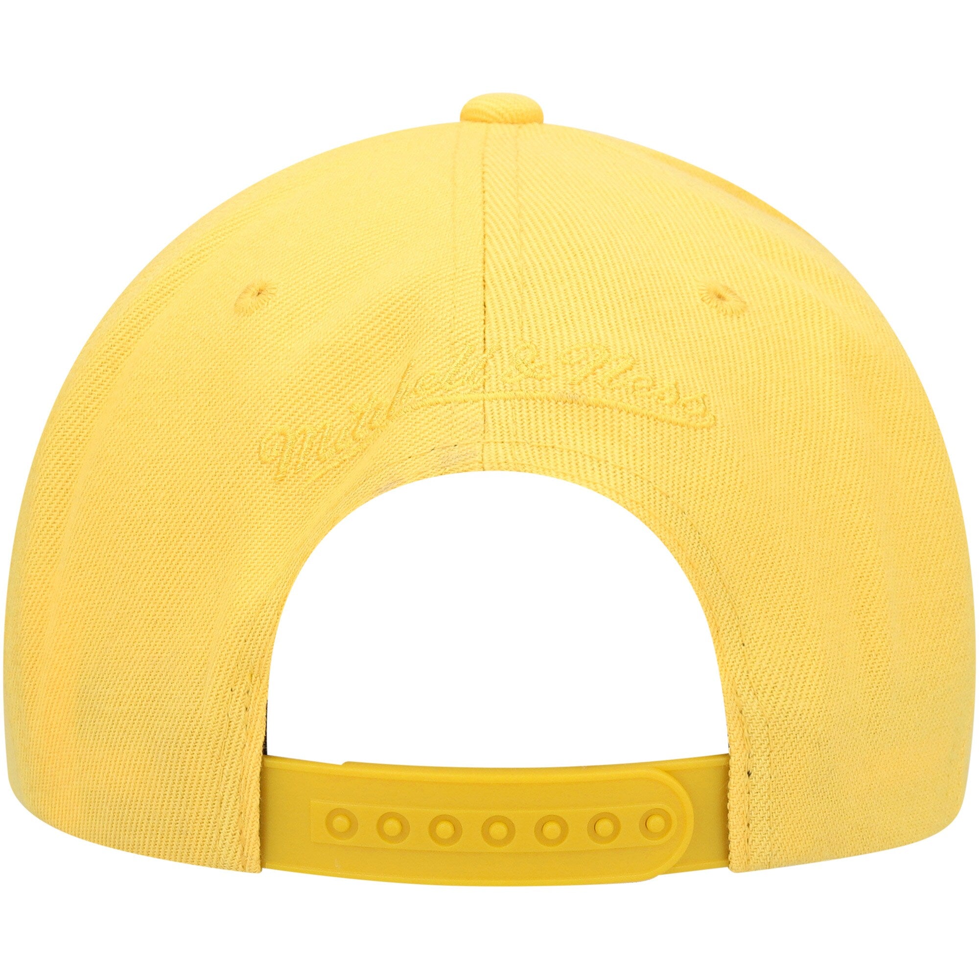 MENS MITCHELL & NESS NBA DUAL WHAMMY SNAPBACK HWC LAKERS - GOLD