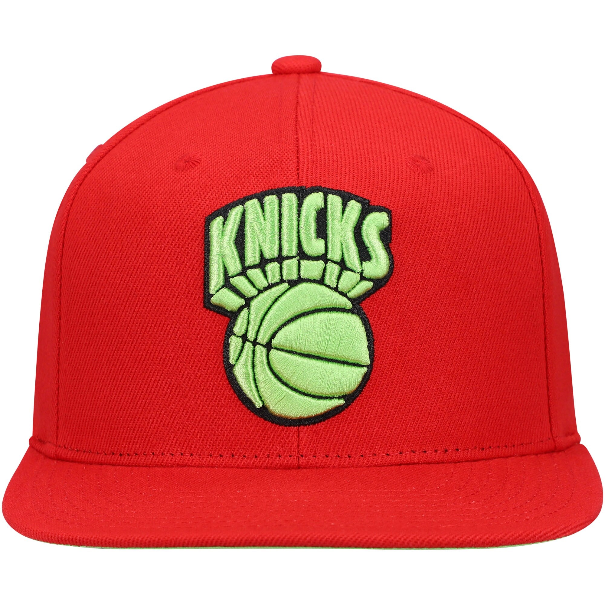 MENS MITCHELL & NESS NBA REVERSE CANDY APPLE SNAPBACK HWC KNICKS - RED