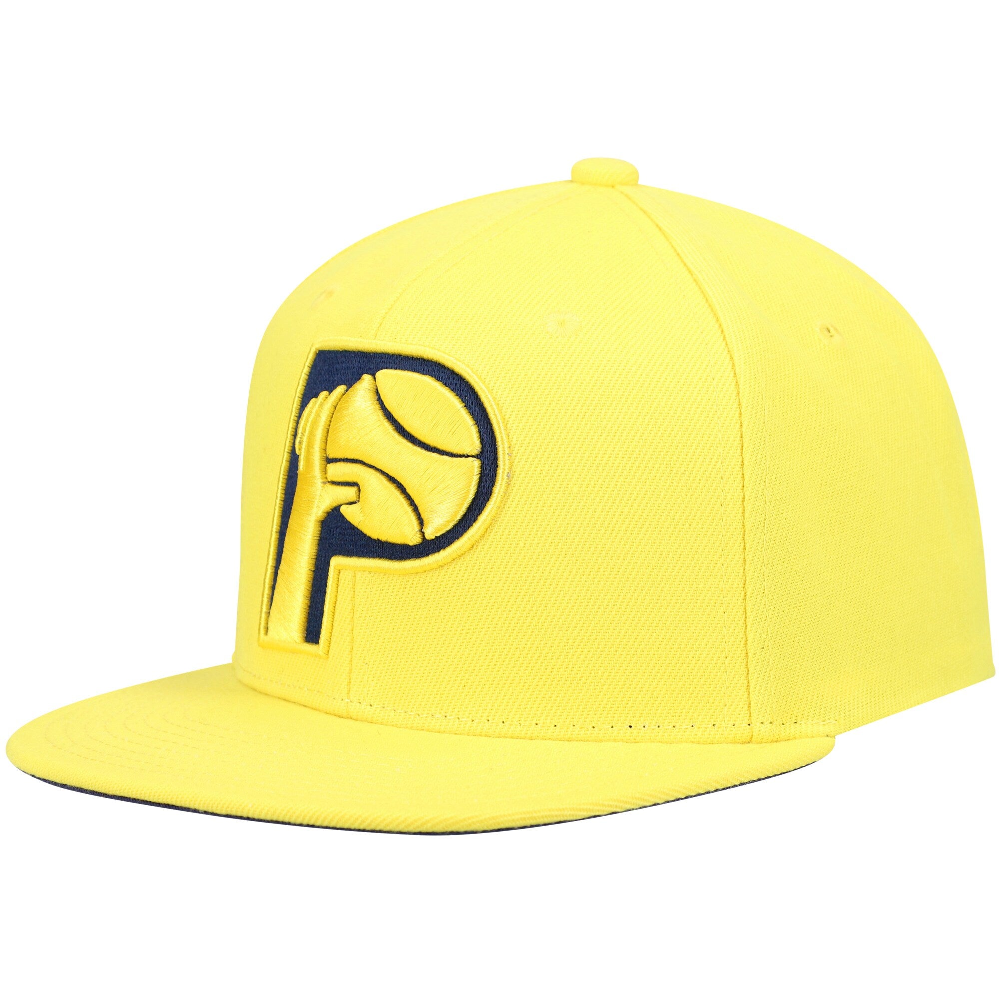 Mens MITCHELL & NESS NBA TWO TONAL SNAPBACK HWC PACERS