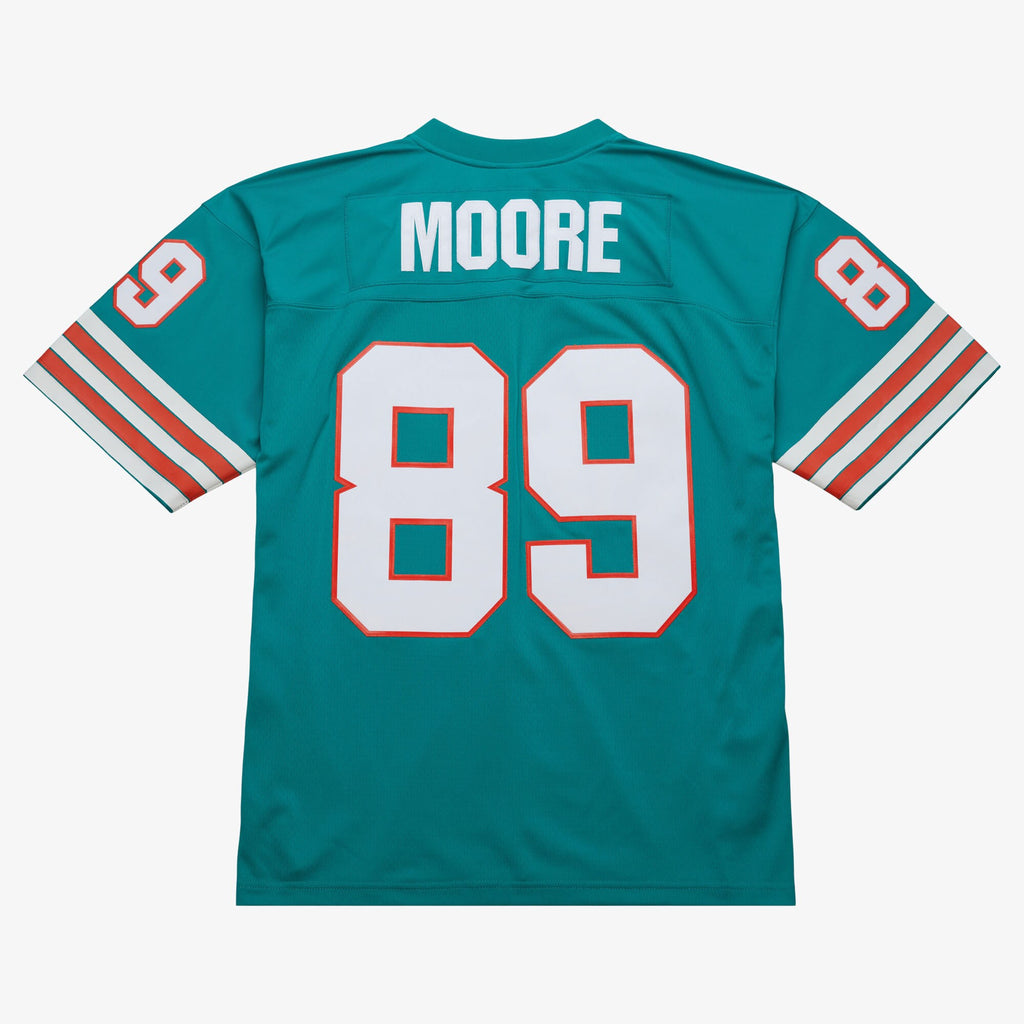 Mens Mitchell & Ness NFL DARK JERSEY DOLPHINS 1984 NAT MOORE