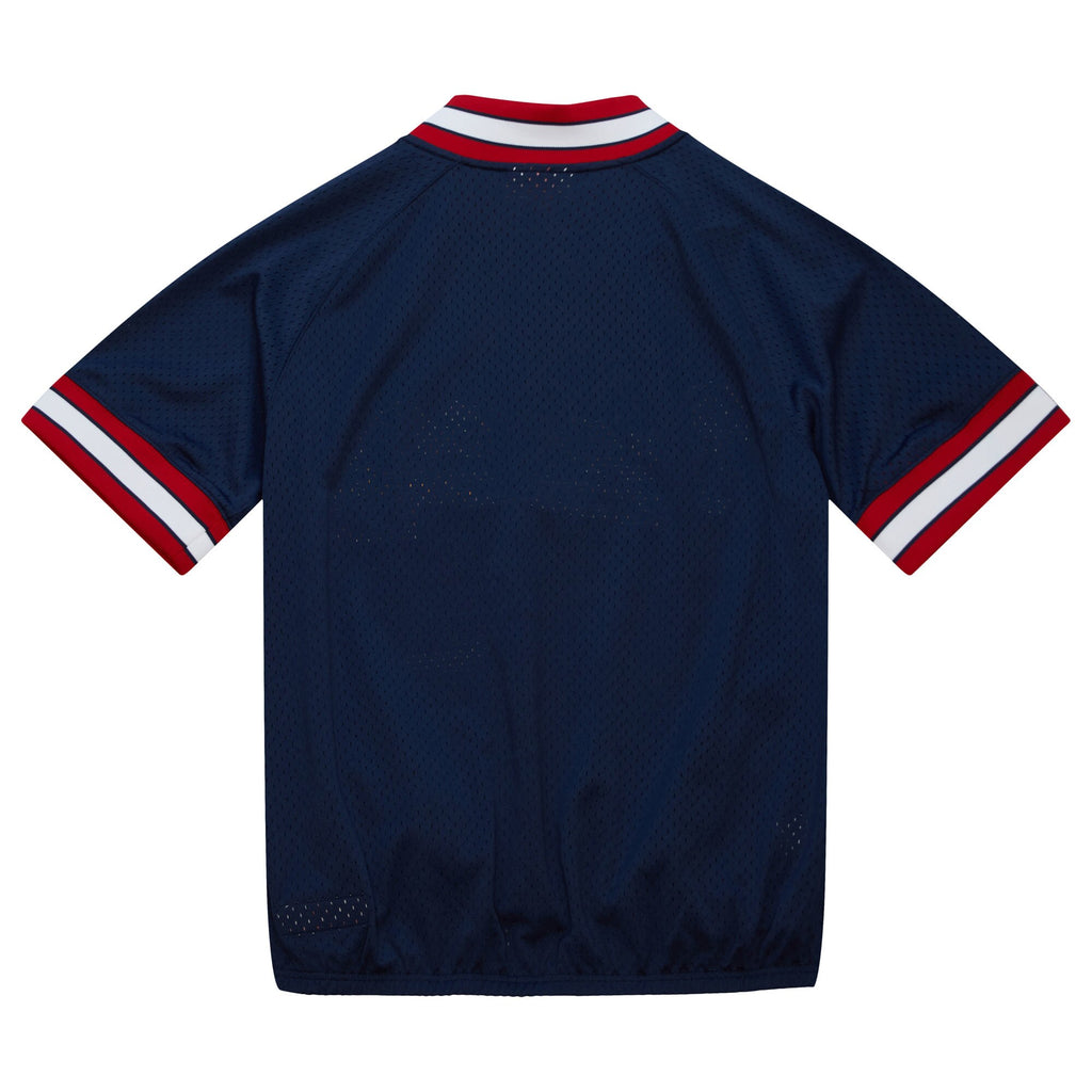 Mens Mitchell & Ness MLB AUTHENTIC BP JERSEY - 1/4 ZIP BRAVES 1991