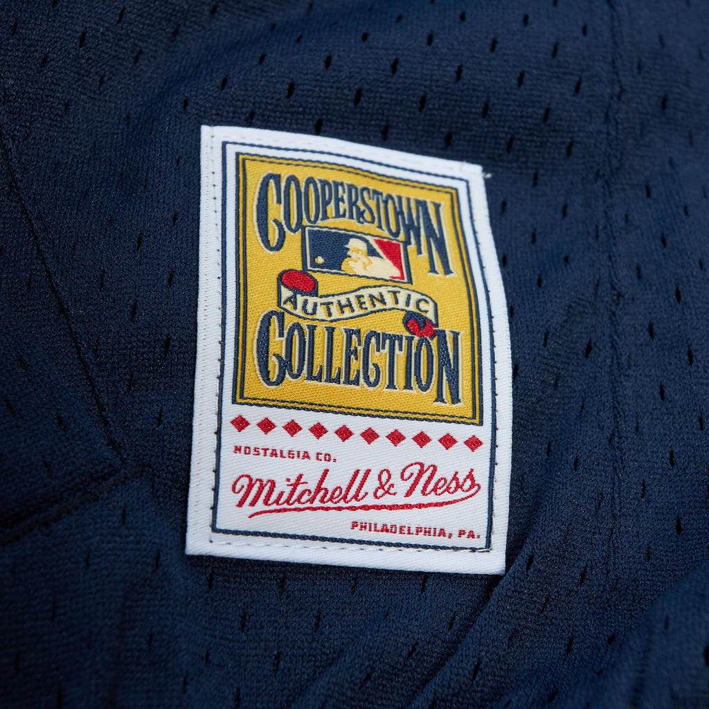 Mens Mitchell & Ness MLB AUTHENTIC BP JERSEY - 1/4 ZIP BRAVES 1991