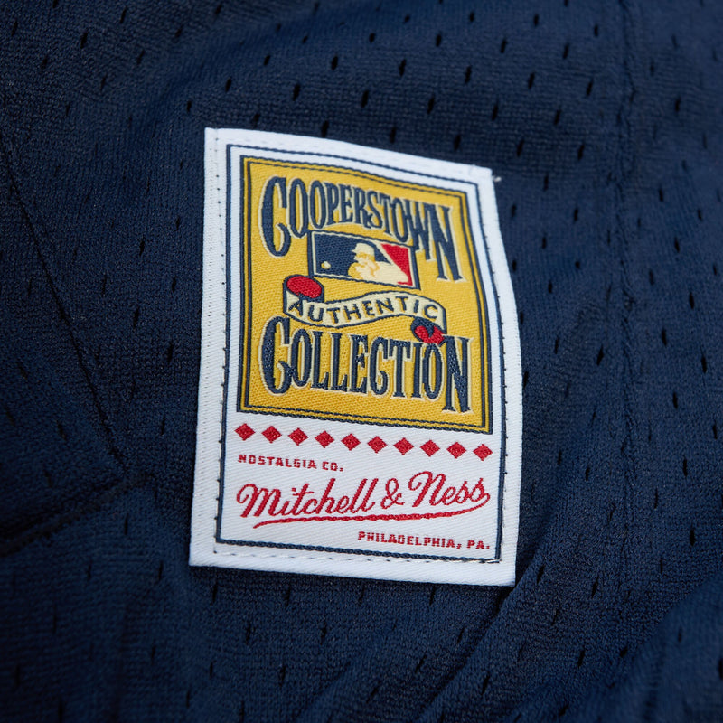 Mens Mitchell & Ness MLB AUTHENTIC BP JERSEY - 1/4 ZIP BRAVES 1991