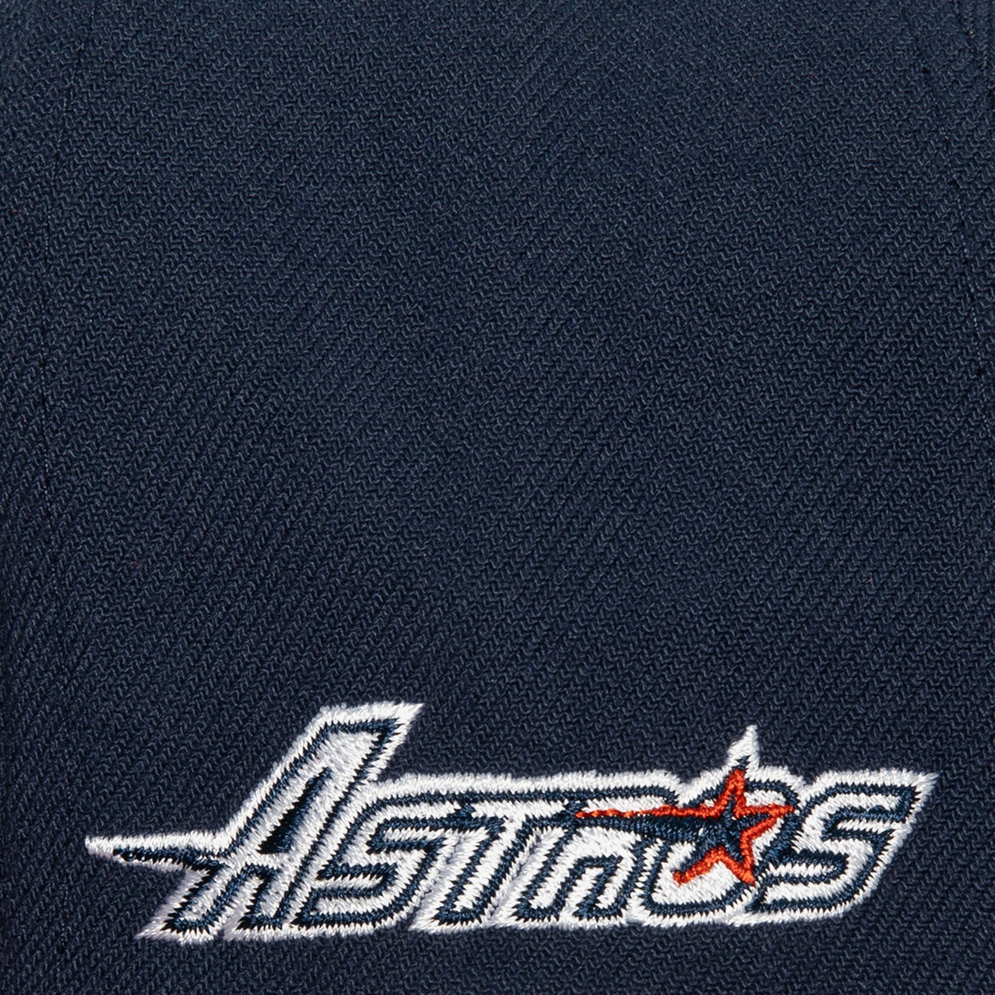 Mens Mitchell & Ness MLB BASES LOADED FITTED COOP ASTROS