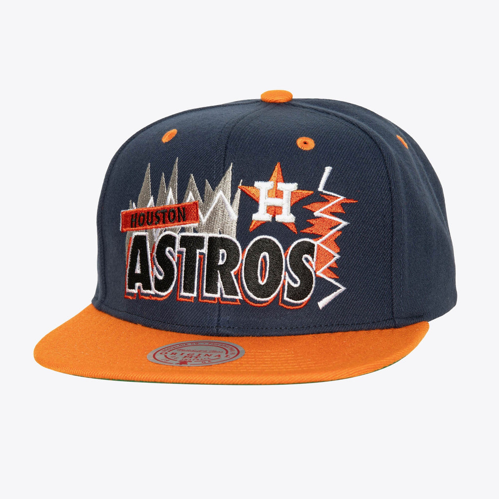 MENS MITCHELL & NESS MLB BUZZ SNAPBACK ASTROS - NAVY