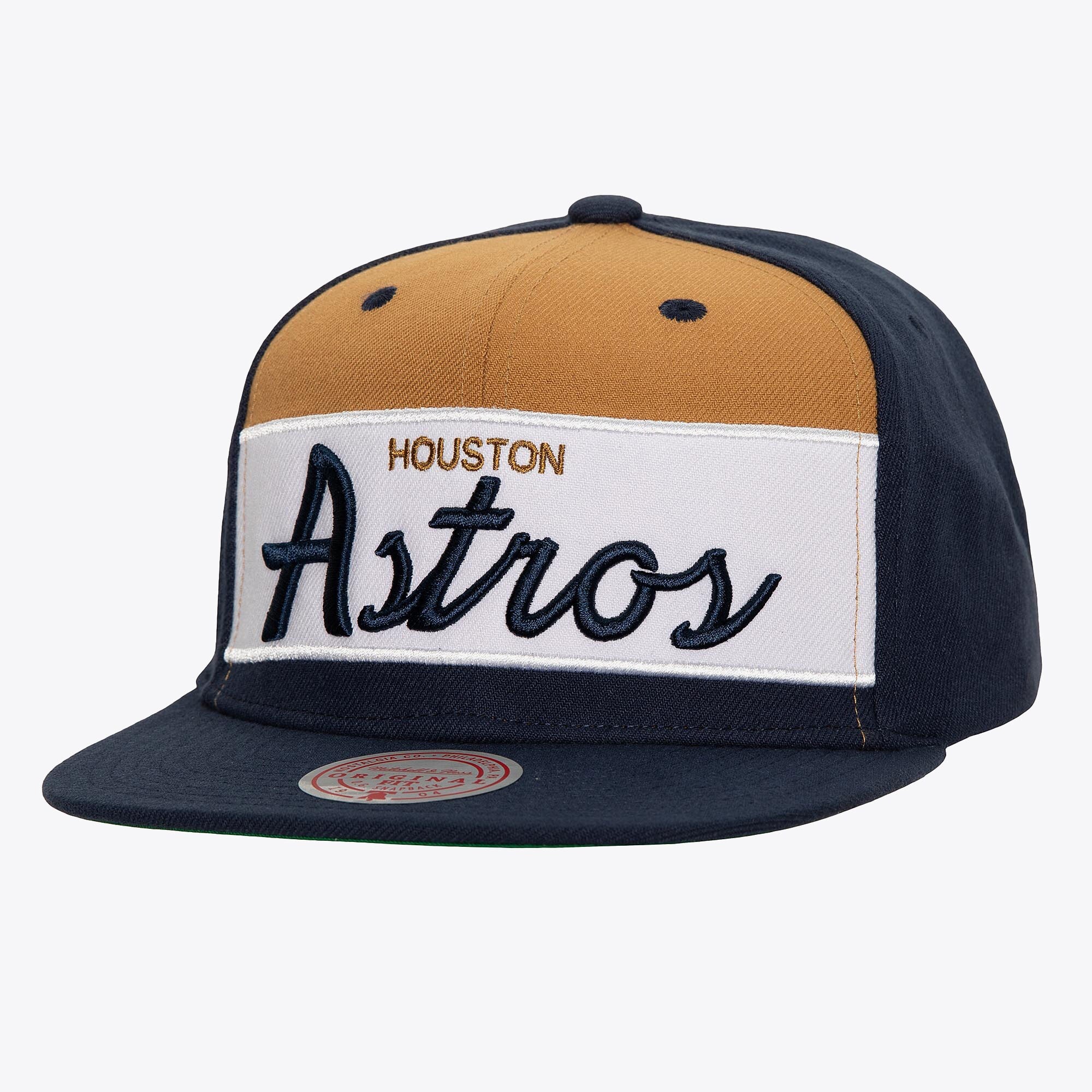 MENS MITCHELL & NESS MLB RETRO SPORT SNAPBACK COOP ASTROS