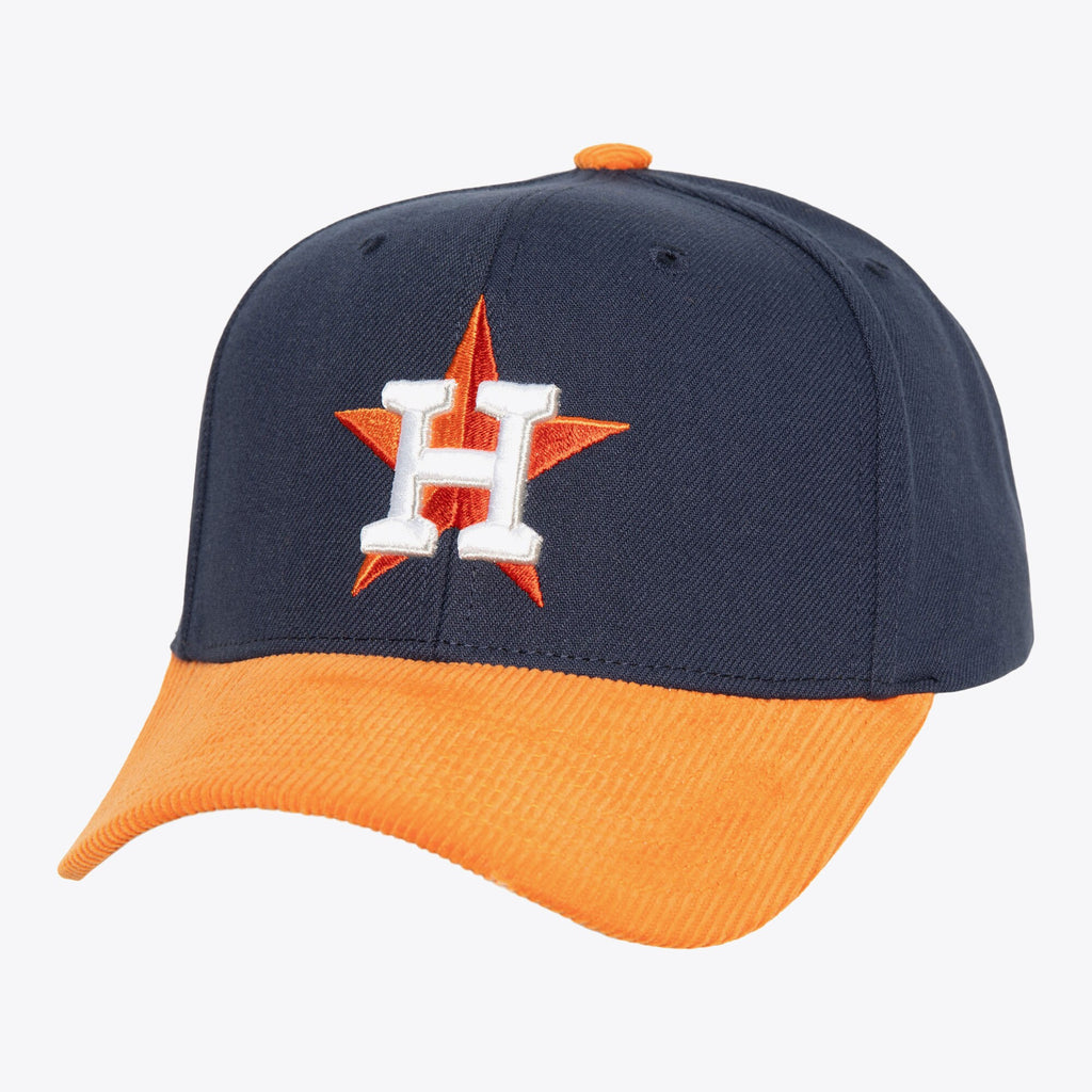 MENS MITCHELL & NESS MLB CORD PRO SNAPBACK ASTROS - NAVY
