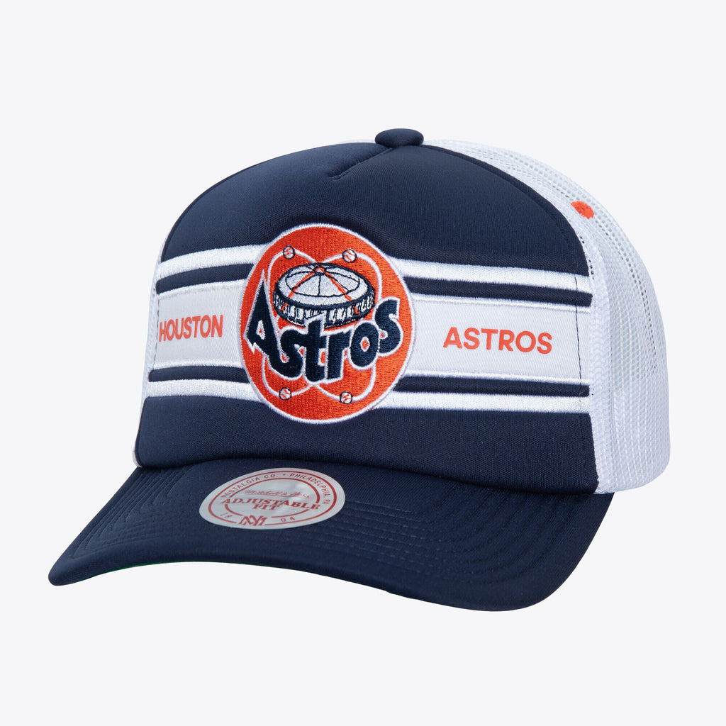 Mens Mitchell & Ness MLB SIDELINE TRUCKER COOP ASTROS