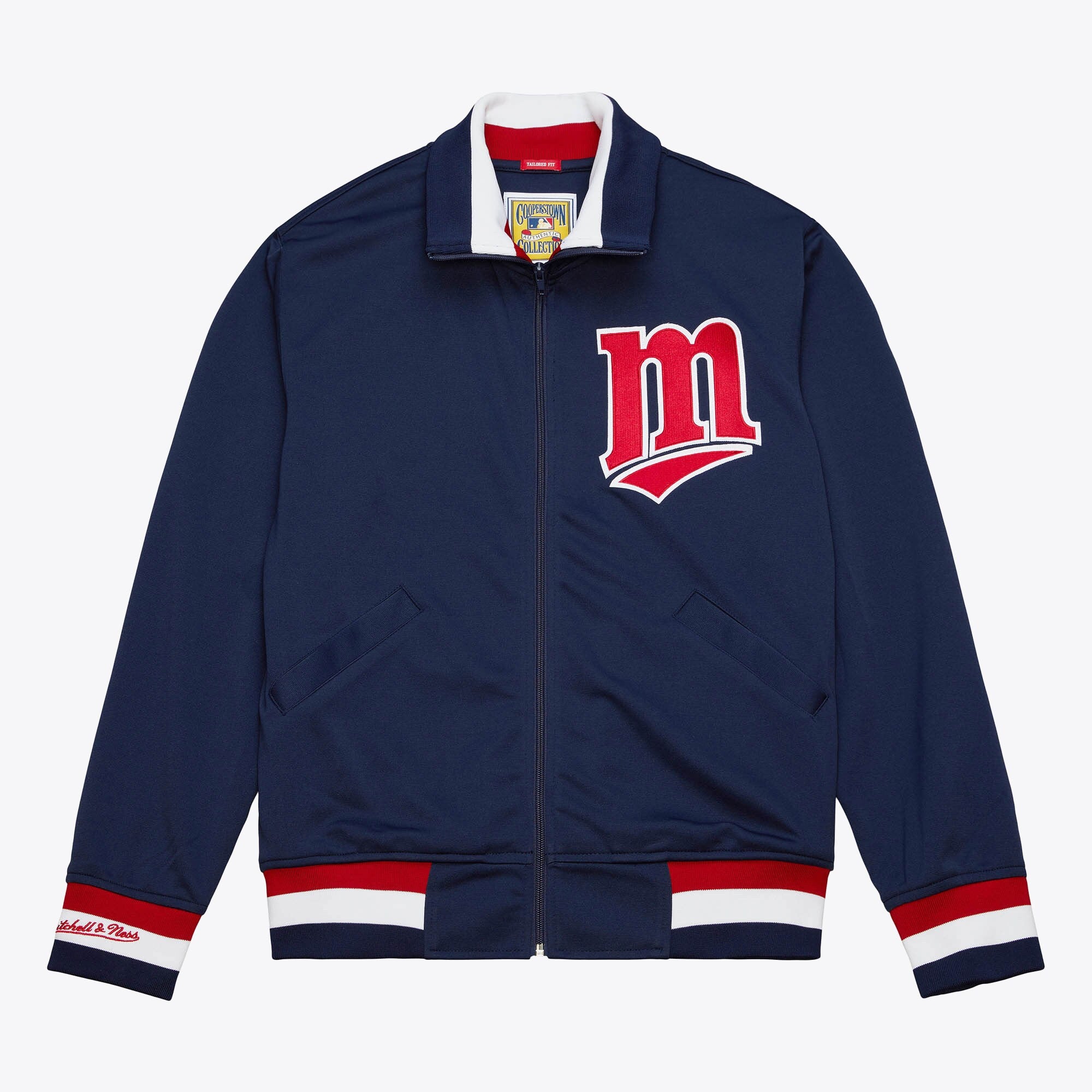 Mens Mitchell & Ness MLB BP JACKET TWINS 1987