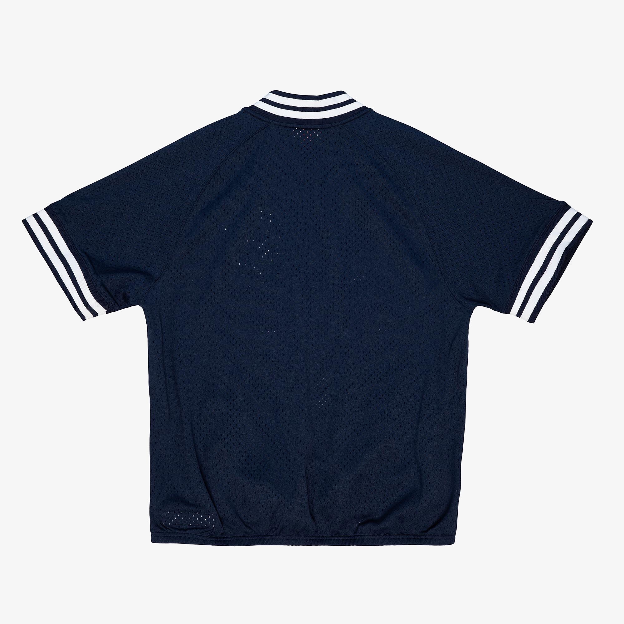 Mens Mitchell & Ness MLB AUTHENTIC BP JERSEY - 1/4 ZIP YANKEES 1988