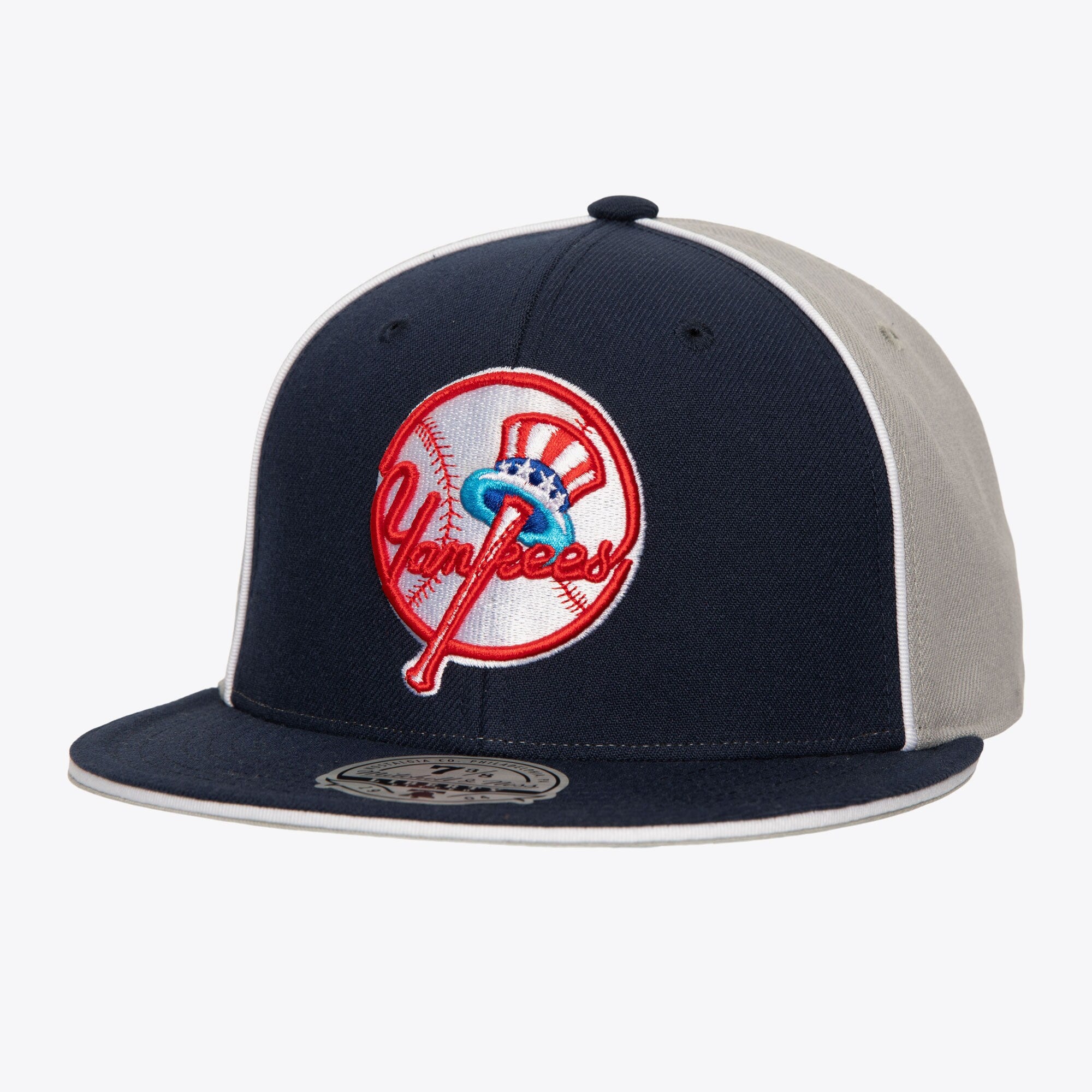 Mens Mitchell & Ness MLB PIPE DOWN FITTED COOP YANKEES