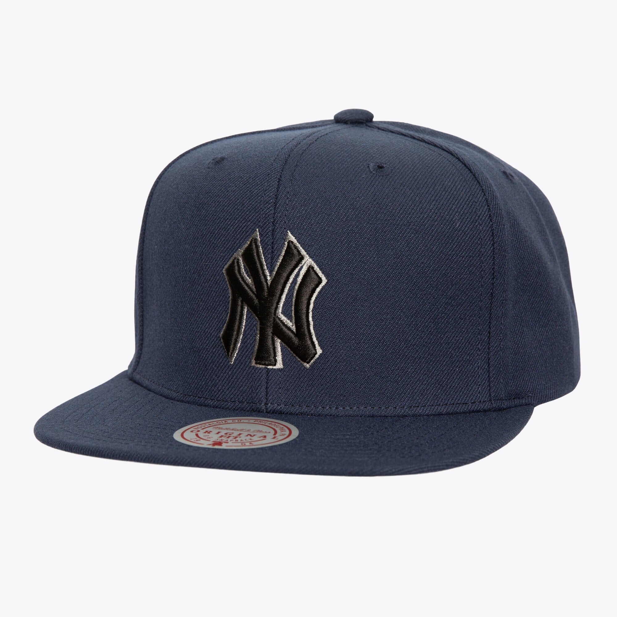 MENS MITCHELL & NESS MLB LOGO ECLIPSE SNAPBACK YANKEES