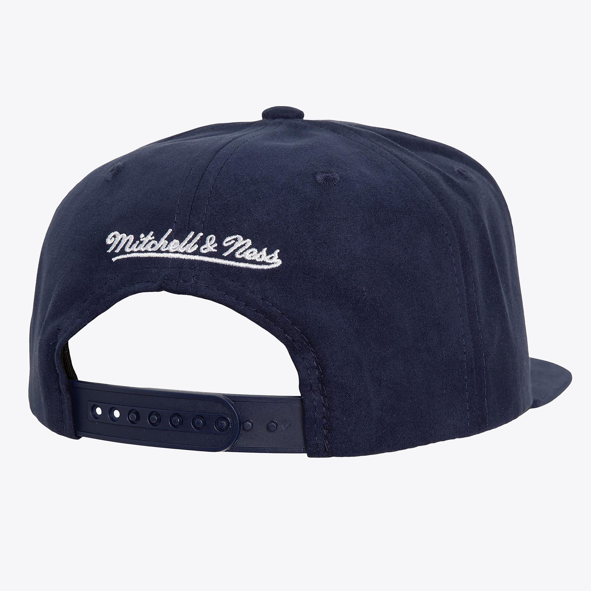 MENS MITCHELL & NESS MLB SWEET SUEDE SNAPBACK YANKEES - NAVY