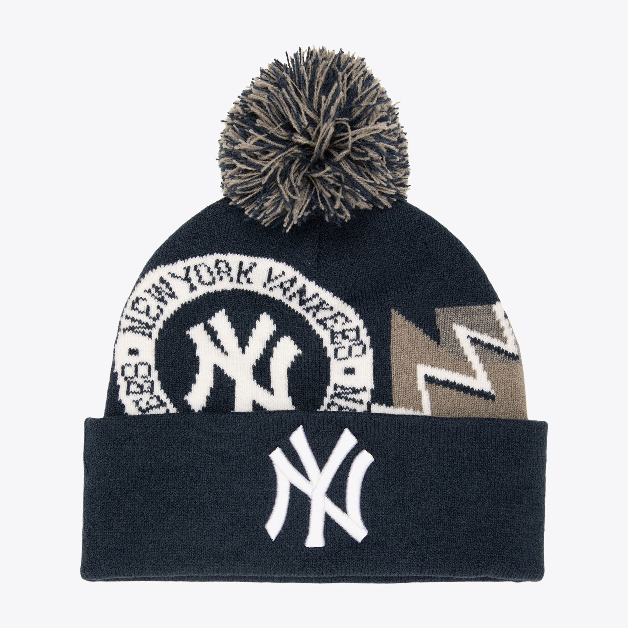 MENS MITCHELL & NESS MLB THOSE DAYS KNIT YANKEES - NAVY