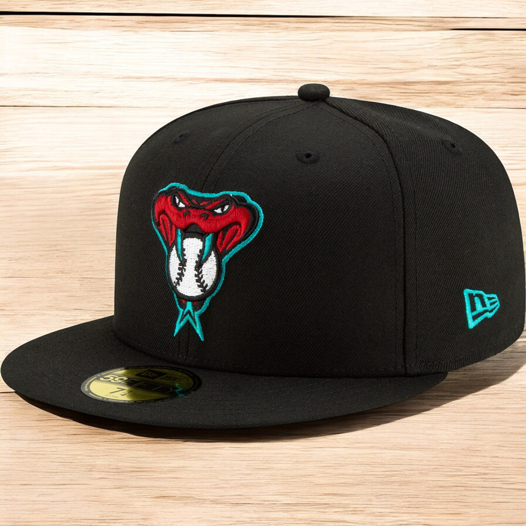 [70546265] Mens New Era MLB ARIZONA DIAMONDBACKS 5950 ON FIELD FITTED - BLACK