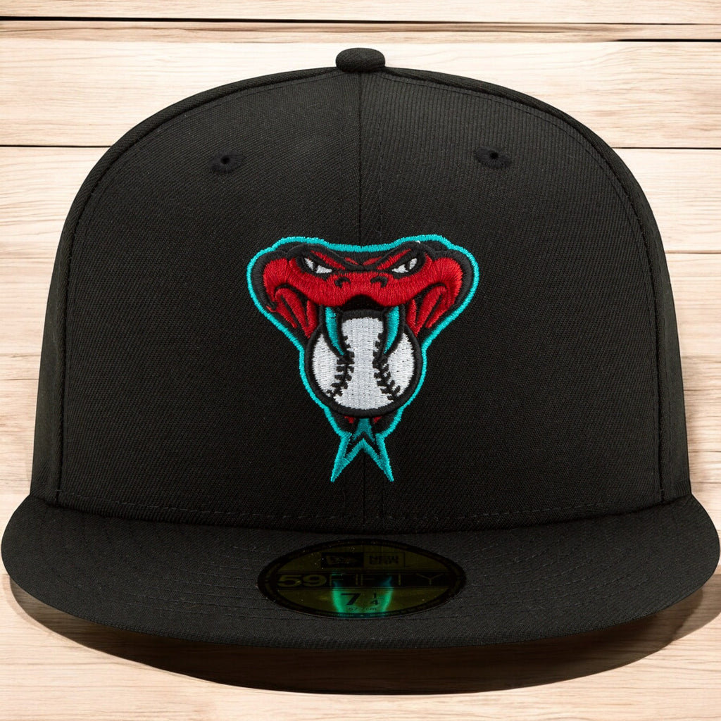 [70546265] Mens New Era MLB ARIZONA DIAMONDBACKS 5950 ON FIELD FITTED - BLACK