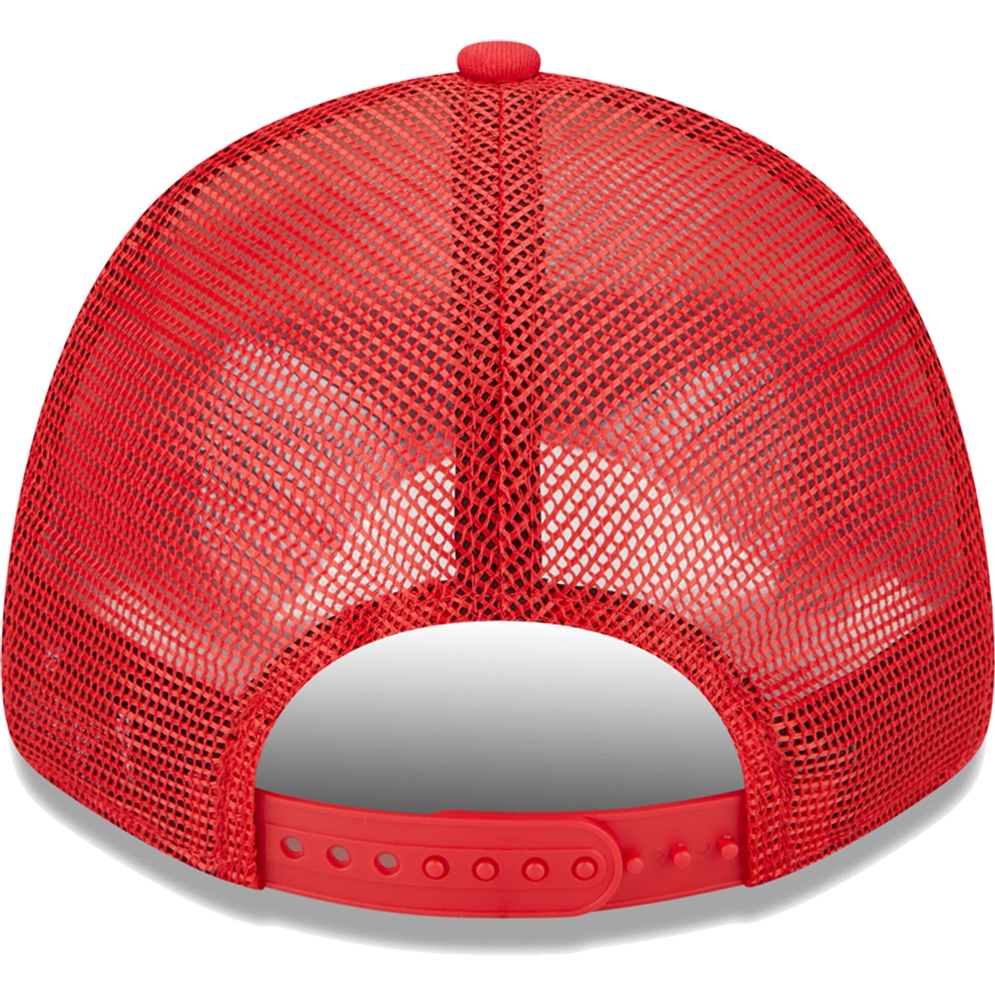[60305280] Mens New Era NBA 940 RED STRIPES TRUCKER SNAPBACK - ATLANTA HAWKS