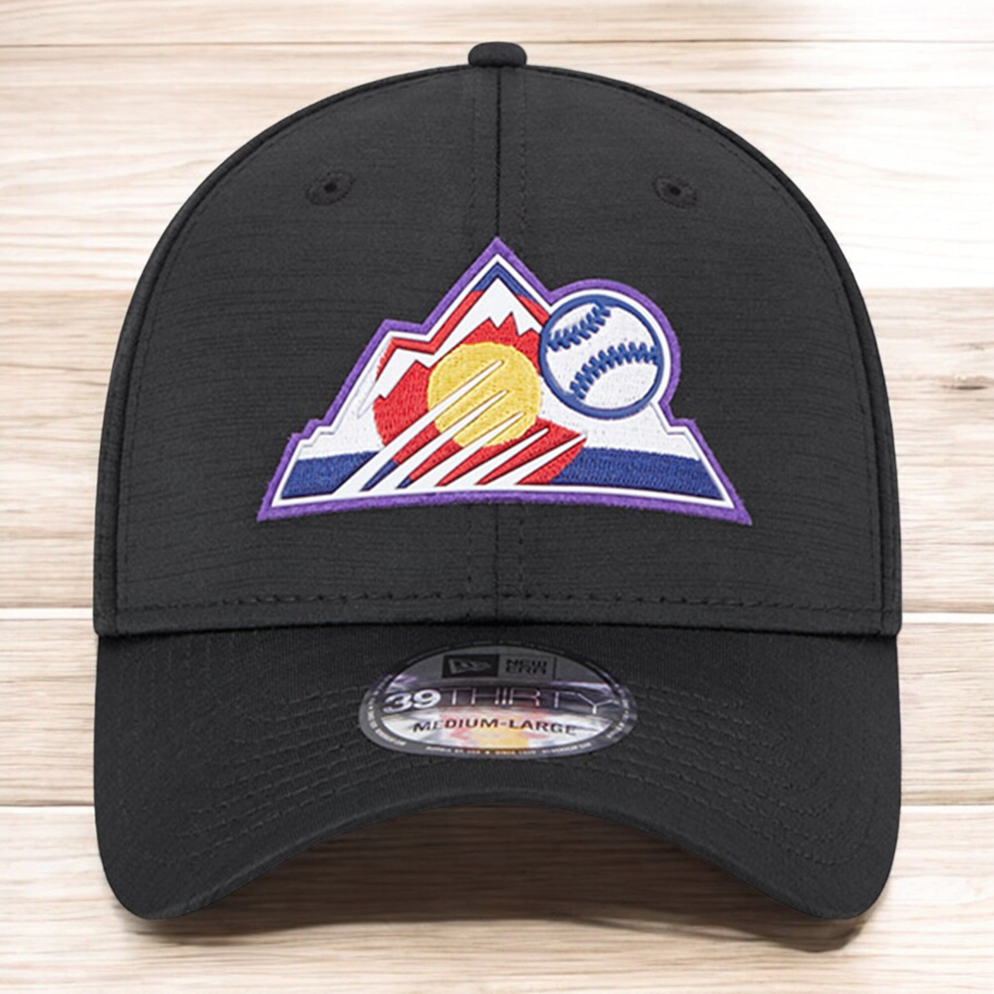[60301668] MENS NEW ERA MLB COLORADO ROCKIES 3930 CLUBHOUSE 2023 FLEX - BLACK