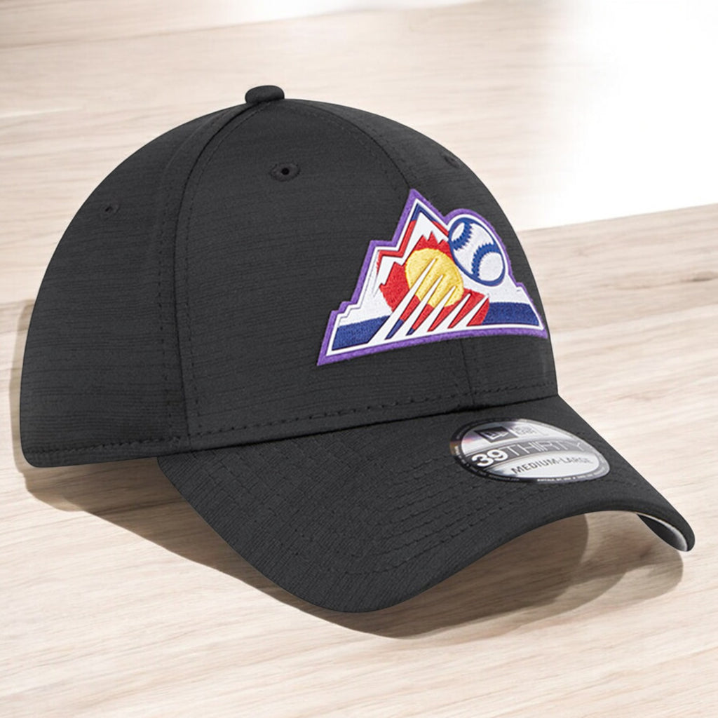 [60301668] MENS NEW ERA MLB COLORADO ROCKIES 3930 CLUBHOUSE 2023 FLEX - BLACK