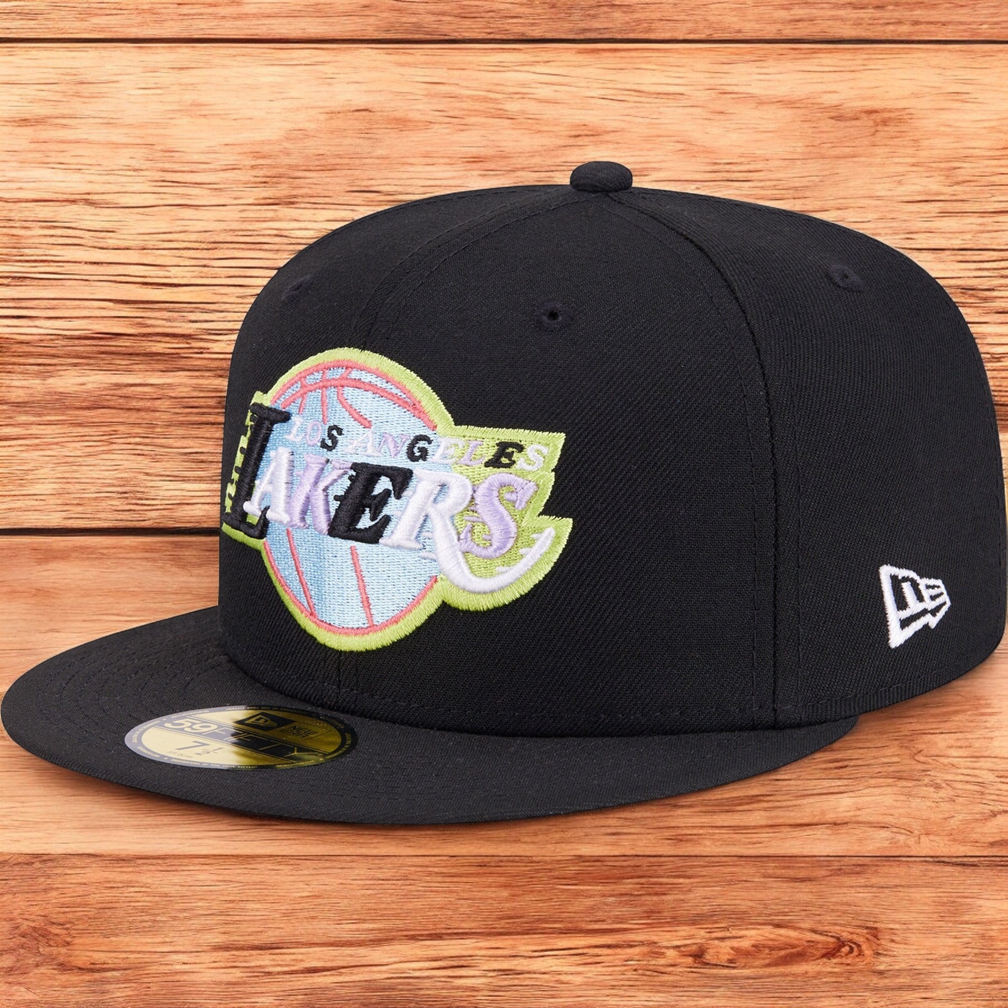 [60303658] Mens New Era NBA LA LAKERS 5950 COLOR PACK FITTED - BLACK