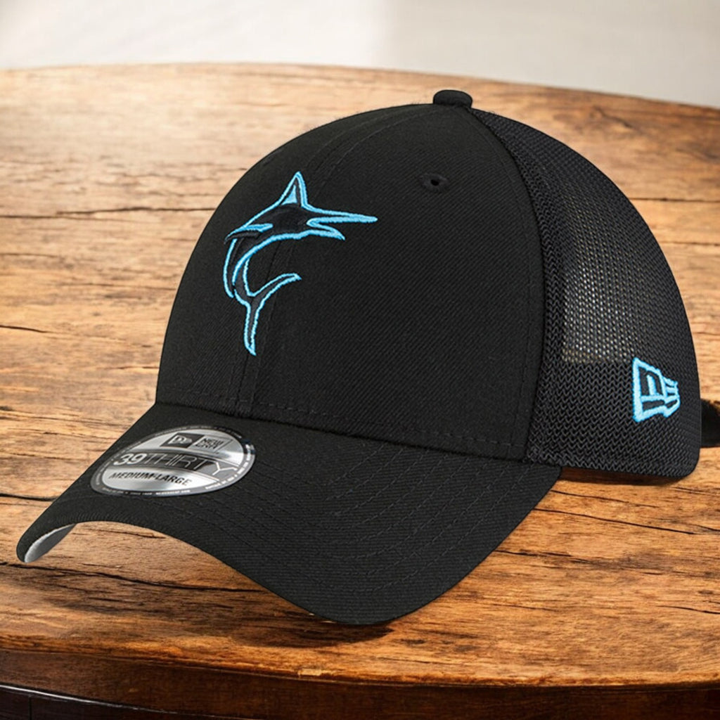 [60227735] MENS NEW ERA MLB MIAMI MARLINS 3930 BATTING PRACTICE FLEX