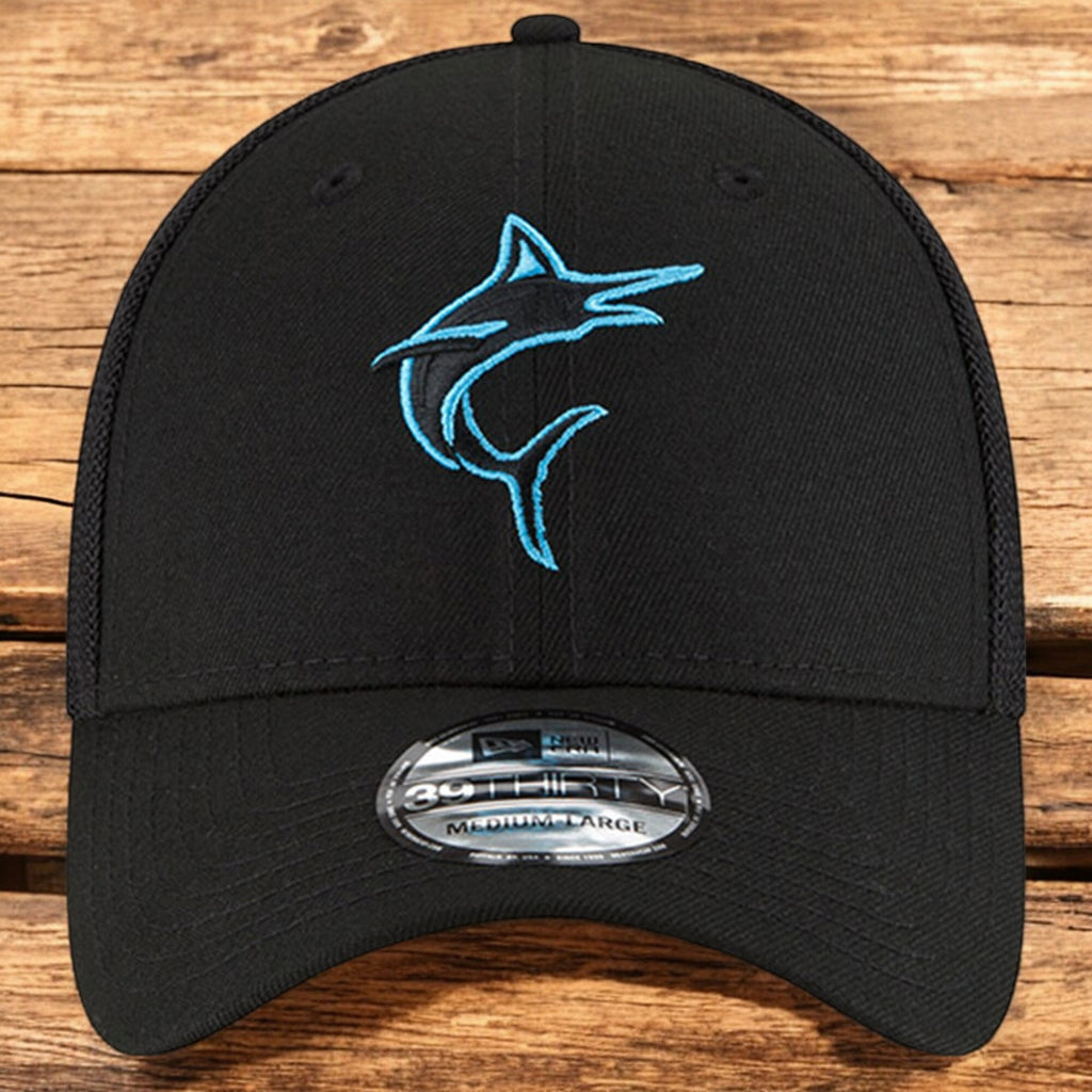 [60227735] MENS NEW ERA MLB MIAMI MARLINS 3930 BATTING PRACTICE FLEX