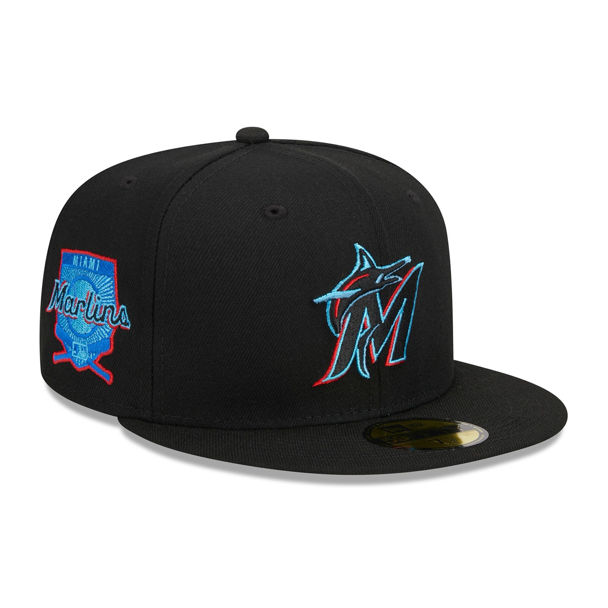 [60355730] Mens New Era MLB 5950 FATHER'S DAY ON-FIELD FITTED - MIAMI MARLINS