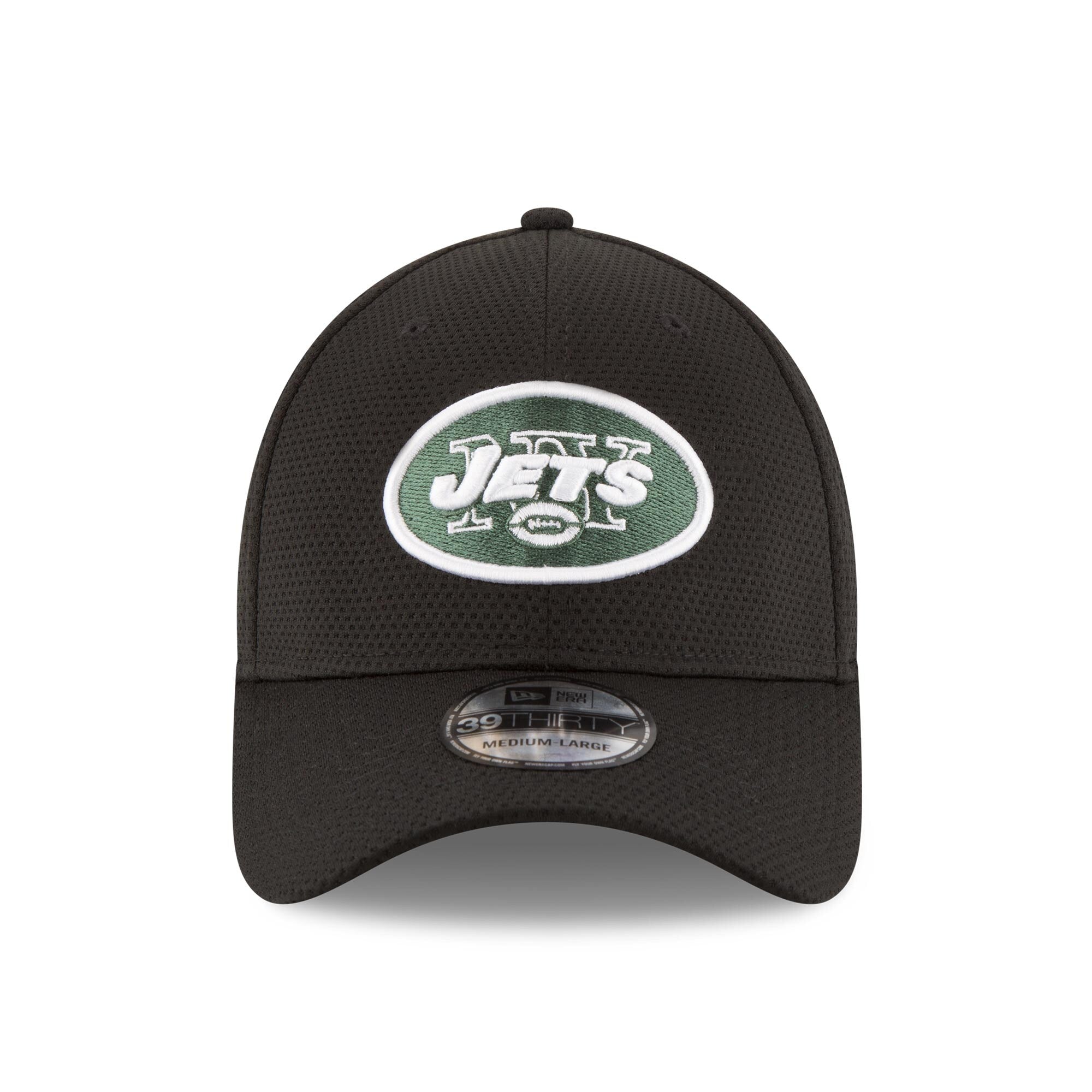 [11289347] Mens New Era NFL NEW YORK JETS 3930 STRETCH FIT SIDELINE TECH - BLACK