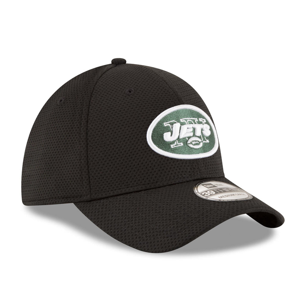 [11289347] Mens New Era NFL NEW YORK JETS 3930 STRETCH FIT SIDELINE TECH - BLACK